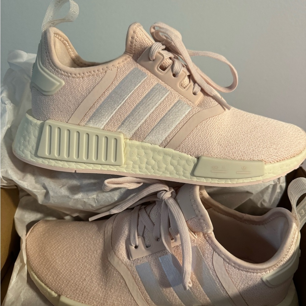 Adidas Light Pink NMD Sneakers